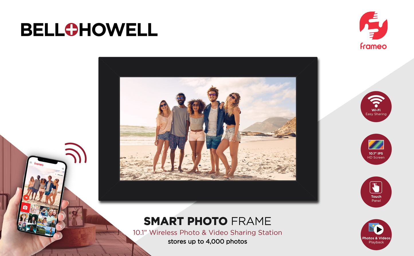 Bell & Howell Smart Photo Frame