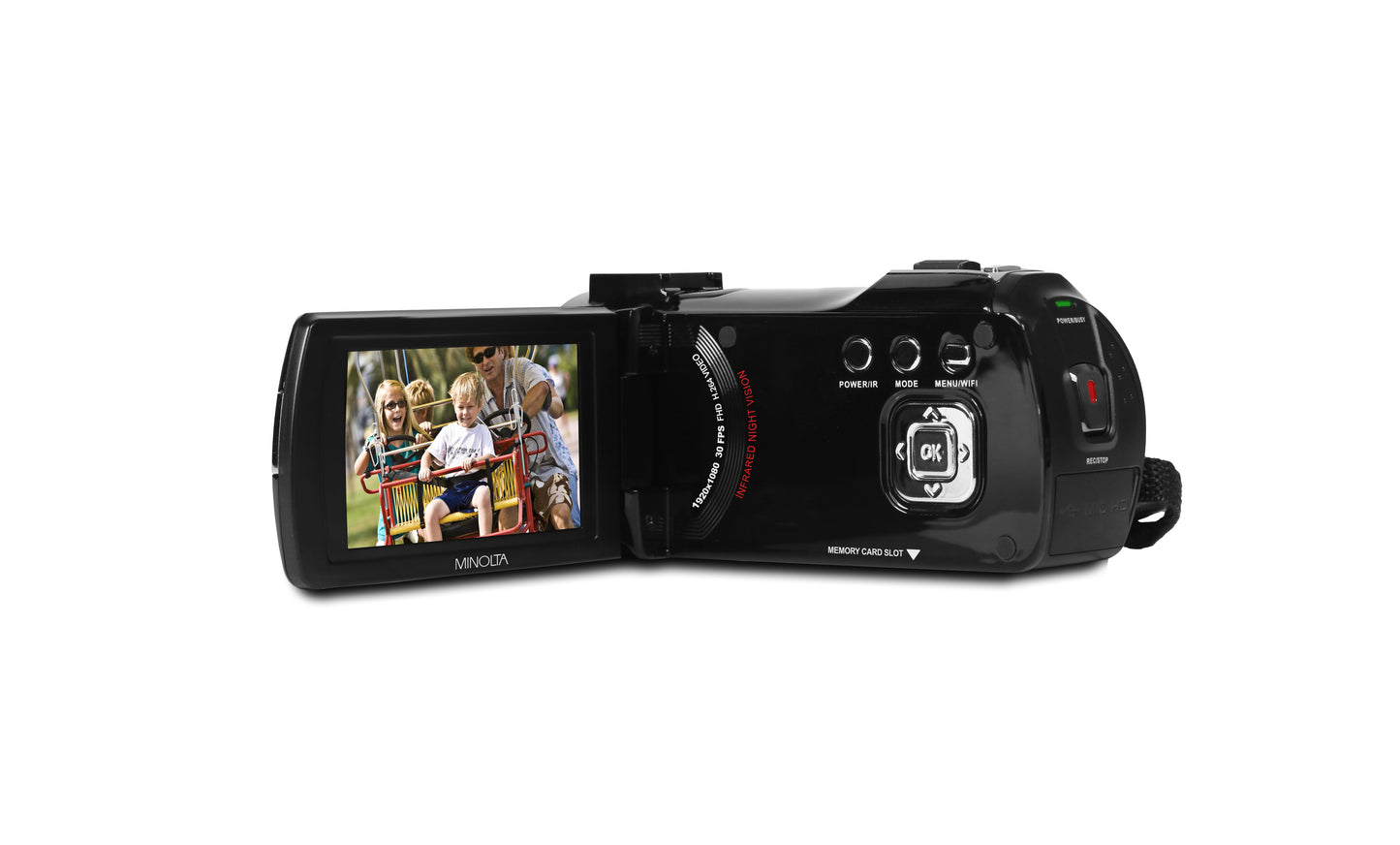 MN200NV32 - 1080p Full HD IR Night Vision Camcorder