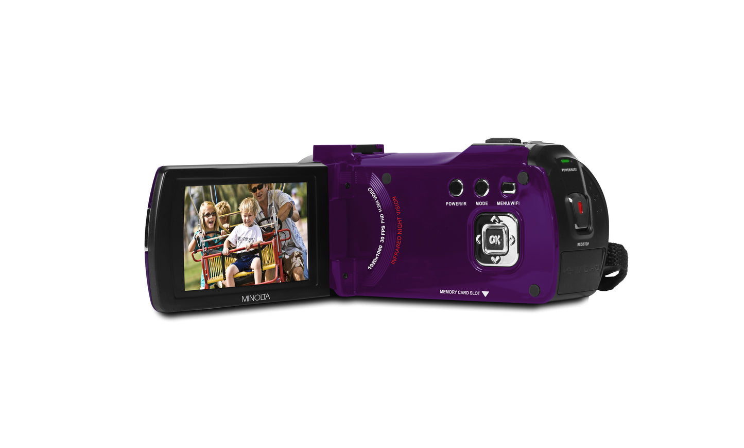 MN200NV32 - 1080p Full HD IR Night Vision Camcorder