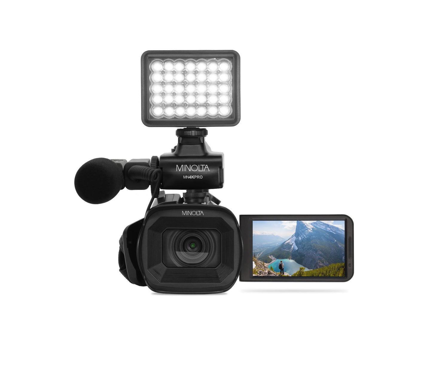 MN4KPRO 4K60FPS Ultra HD / 64 MP Autofocus Pro Camcorder Kit w/WiFi