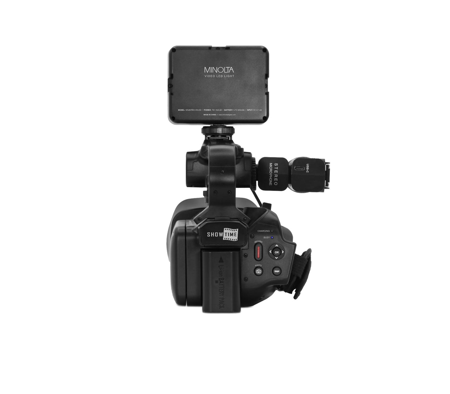 MN4KPRO 4K60FPS Ultra HD / 64 MP Autofocus Pro Camcorder Kit w/WiFi