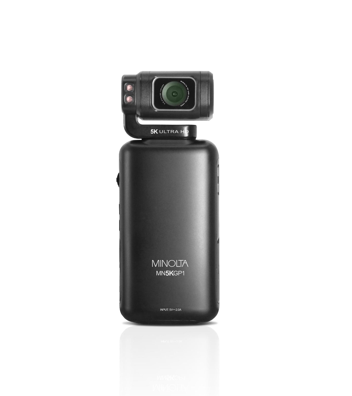 MN5KGP1 5K Ultra HD / 20 MP Handheld Pocket Camcorder w/Motorized Tilting Lens Head
