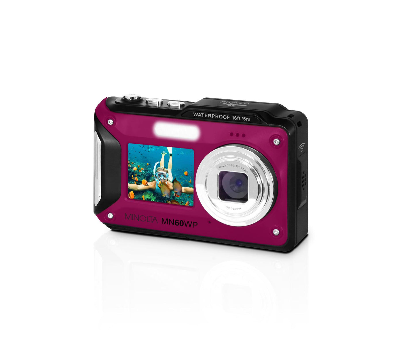 MN60WP 48MP / 4K Ultra HD Dual Screen Waterproof Camera