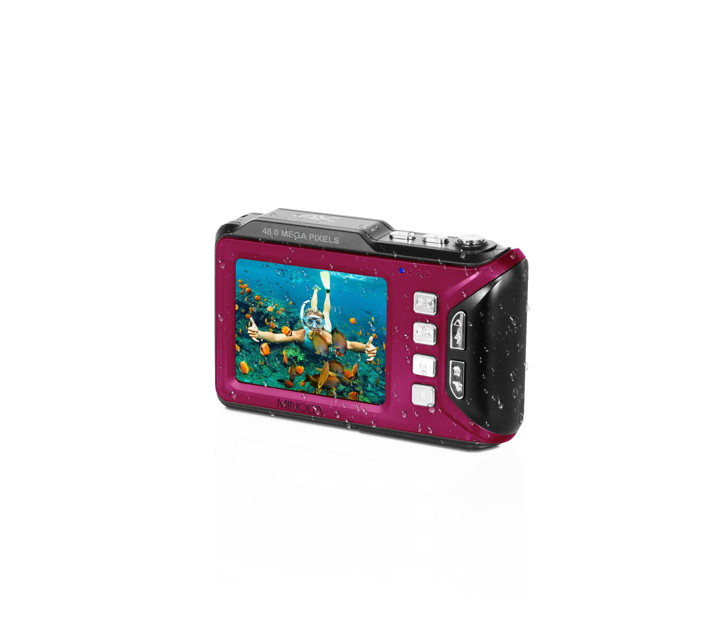 MN60WP 48MP / 4K Ultra HD Dual Screen Waterproof Camera