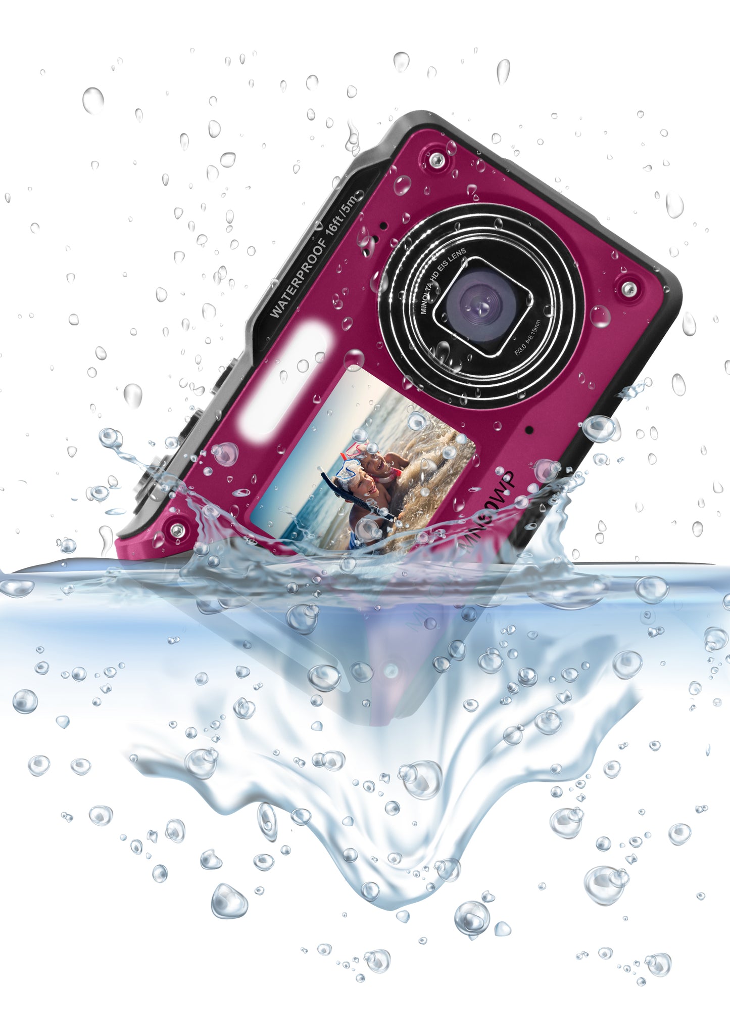 MN60WP 48MP / 4K Ultra HD Dual Screen Waterproof Camera