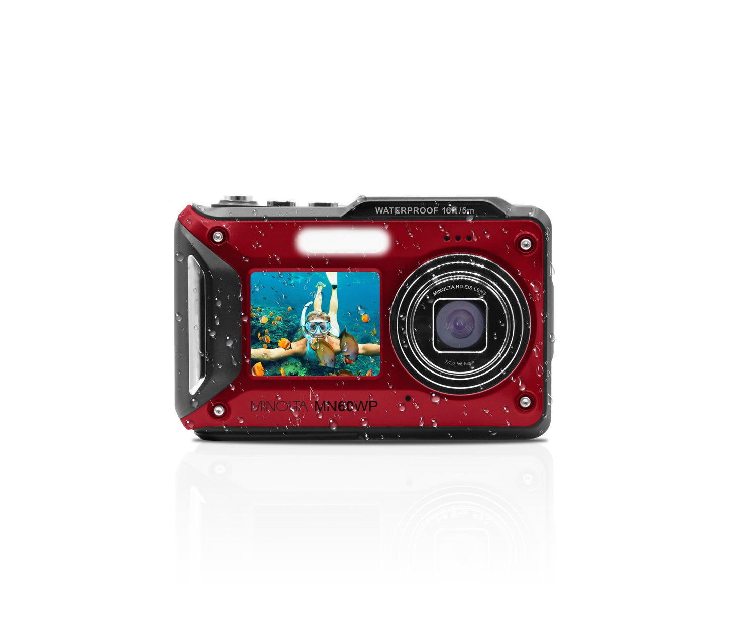 MN60WP 48MP / 4K Ultra HD Dual Screen Waterproof Camera