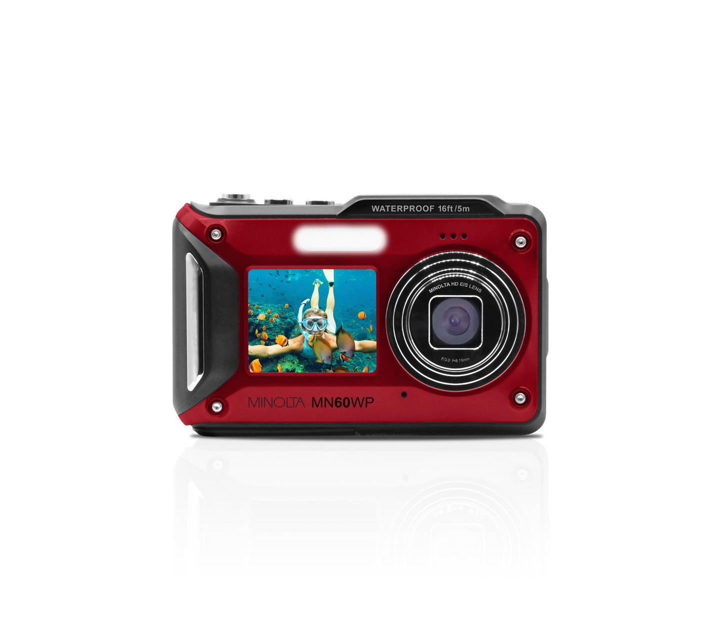 MN60WP 48MP / 4K Ultra HD Dual Screen Waterproof Camera