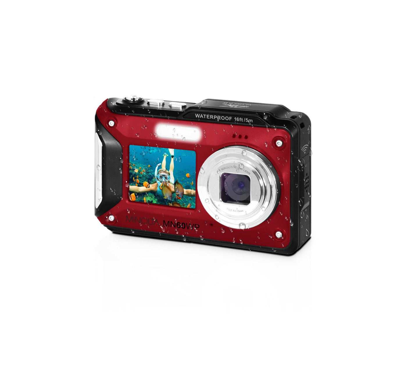 MN60WP 48MP / 4K Ultra HD Dual Screen Waterproof Camera