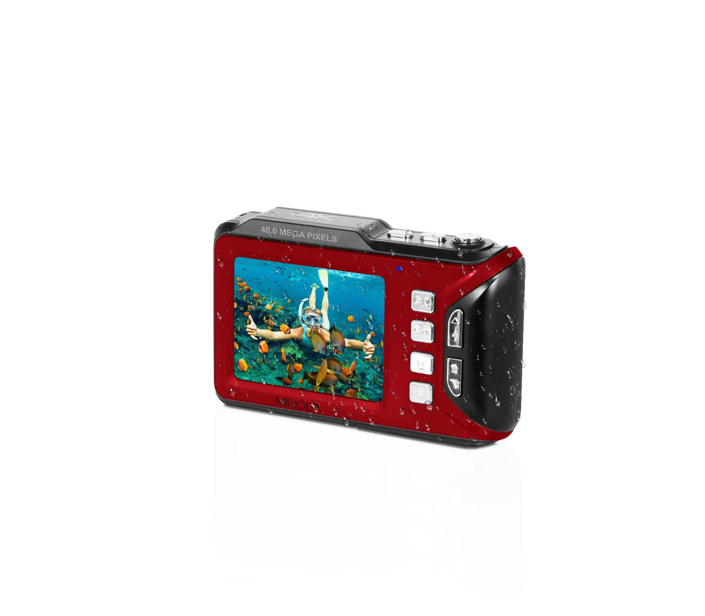 MN60WP 48MP / 4K Ultra HD Dual Screen Waterproof Camera