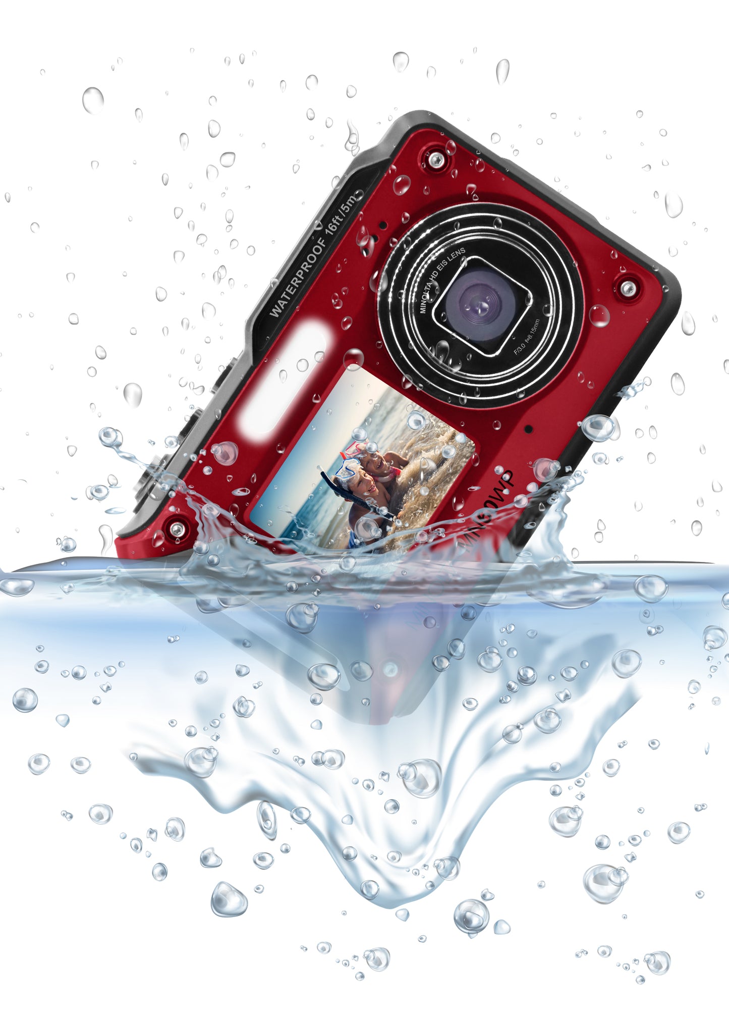 MN60WP 48MP / 4K Ultra HD Dual Screen Waterproof Camera