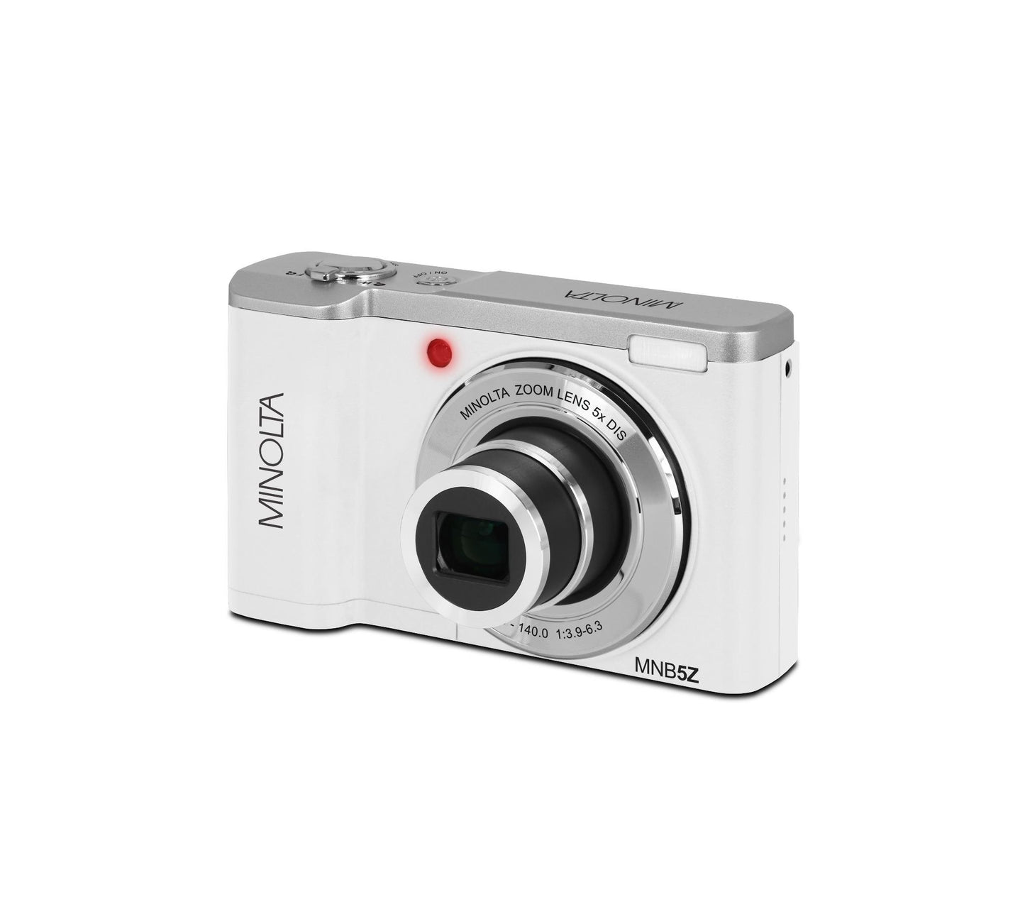 MNB5Z 56MP Dual Lens Point & Shoot Digital Camera with 5X Optical Zoom