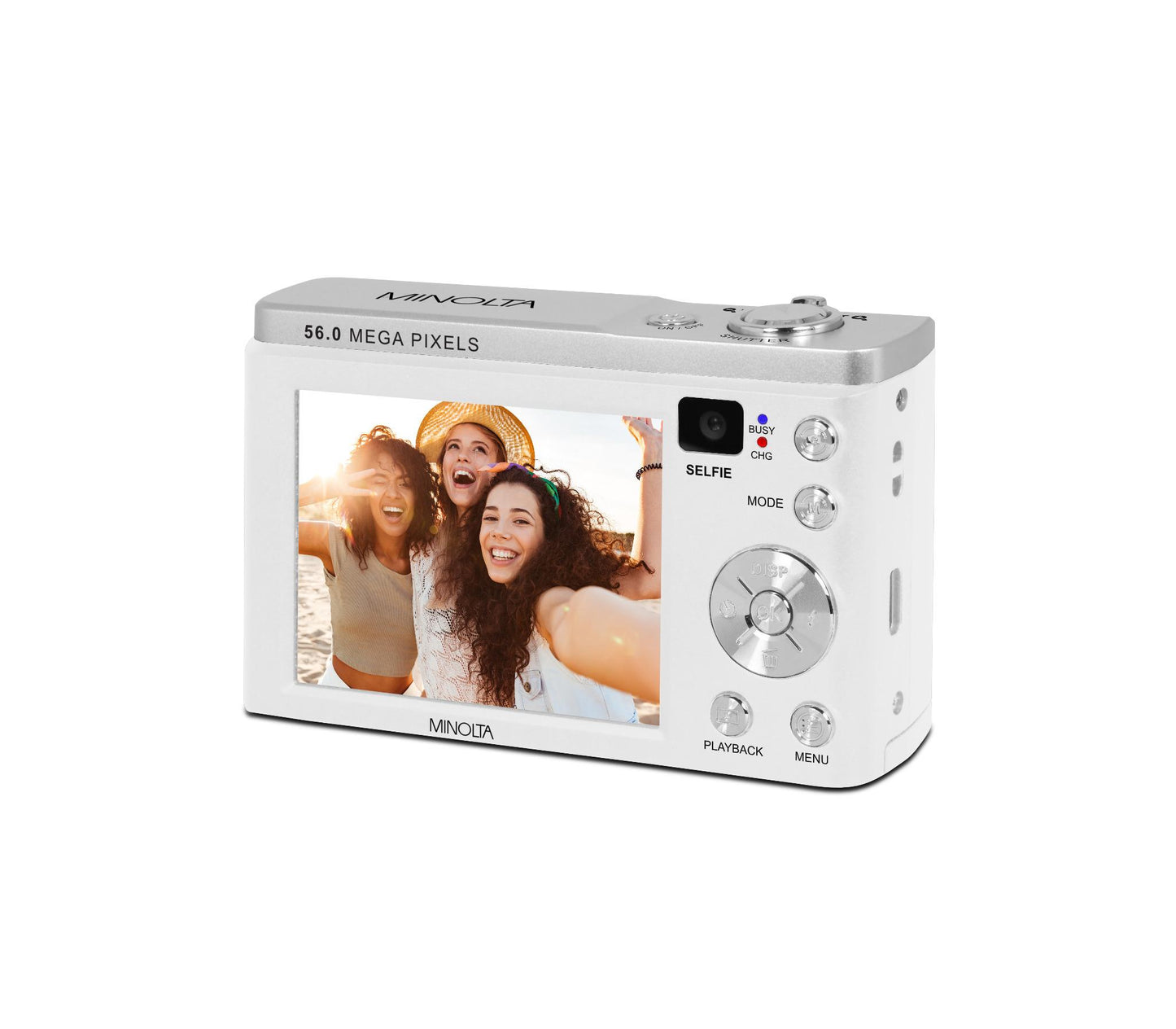 MNB5Z 56MP Dual Lens Point & Shoot Digital Camera with 5X Optical Zoom