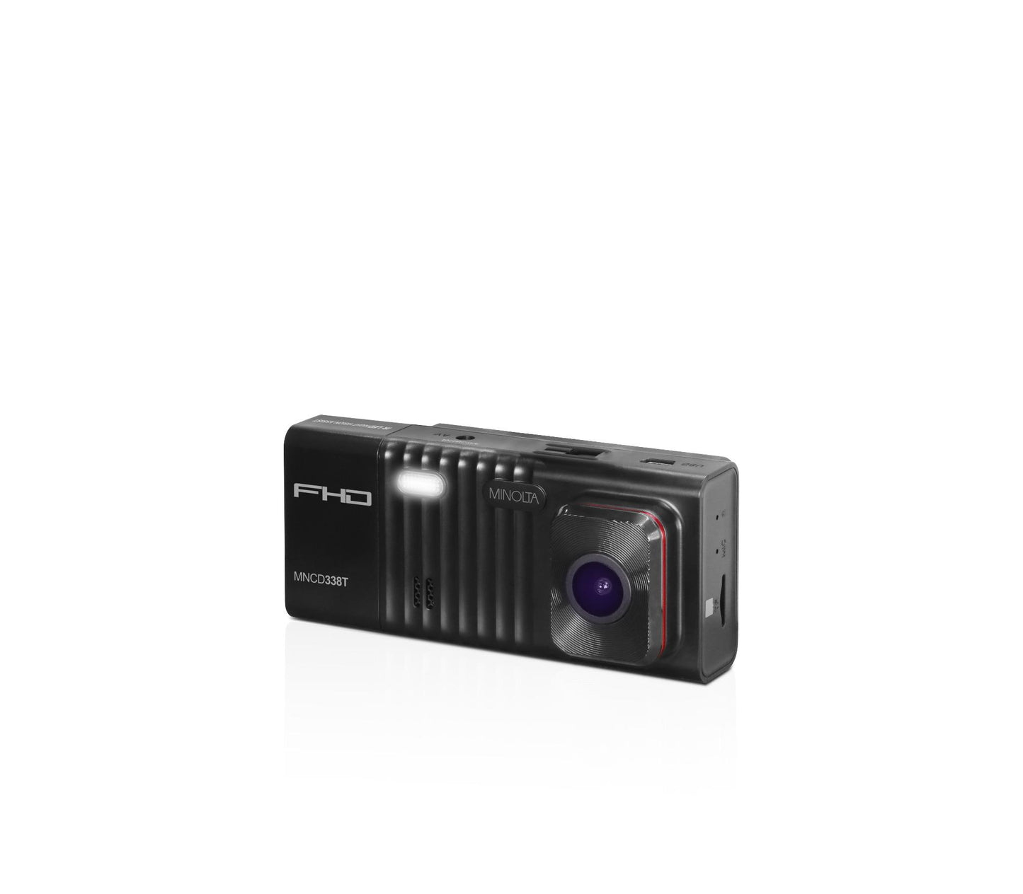 MNCD338T 3-Channel 1080P Dash Camera w/3.0" LCD & Rear Camera