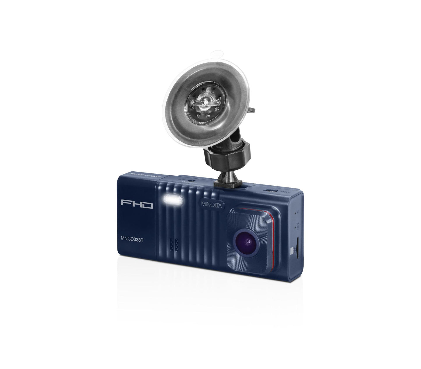 MNCD338T 3-Channel 1080P Dash Camera w/3.0" LCD & Rear Camera