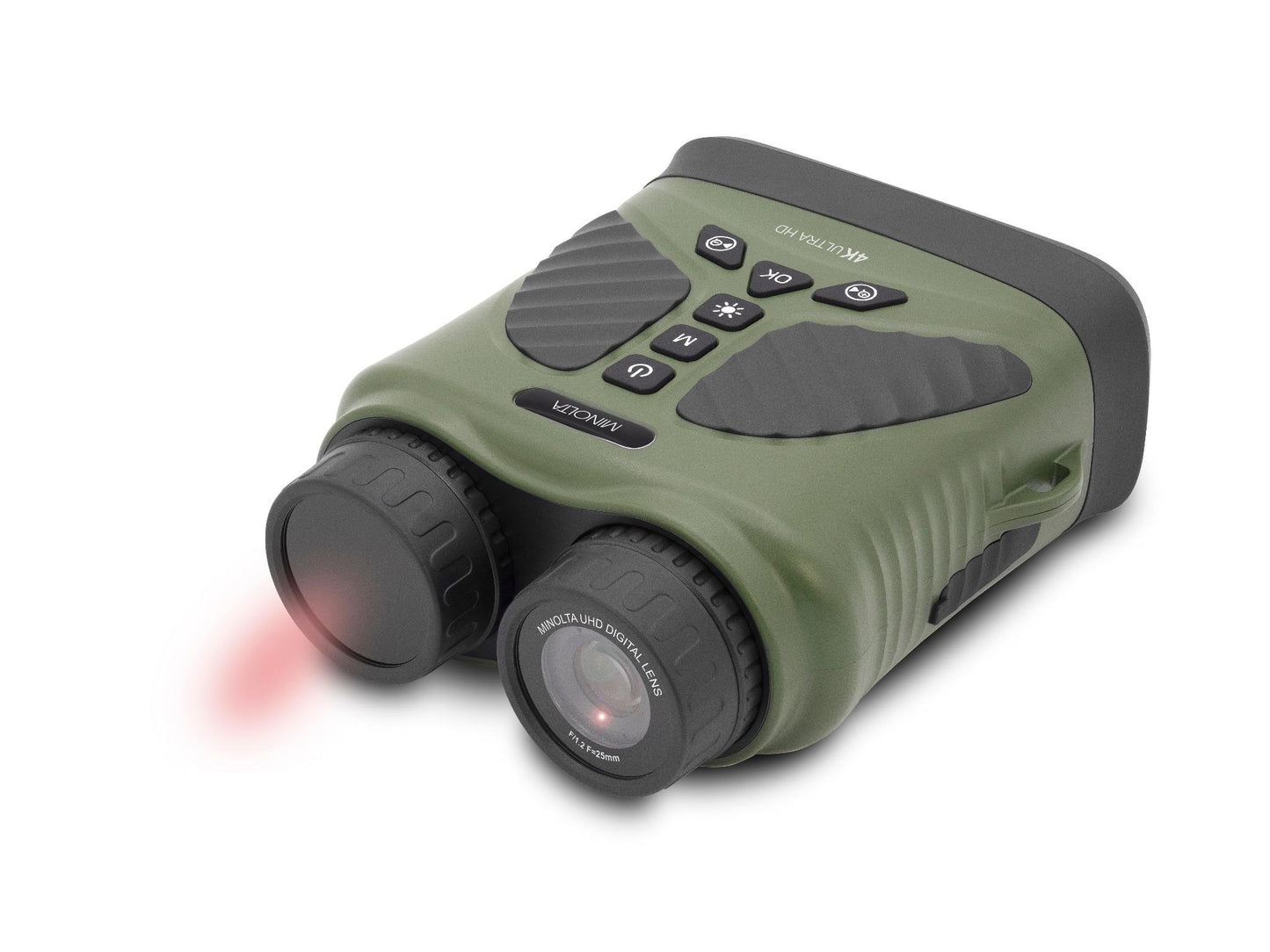 MNDM10B 10x25 Night Vision Monocular w/4K UHD Camera