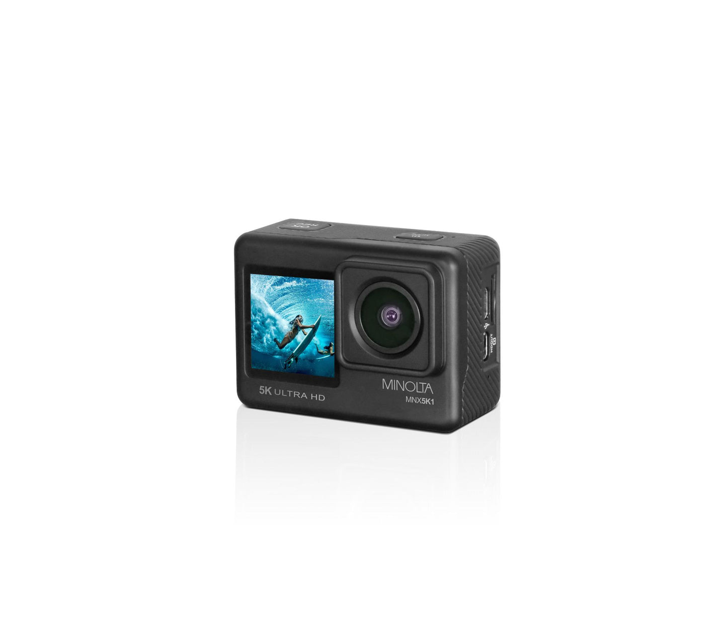 MNX5K1 5K Ultra HD Action Camcorder Kit with WiFi & Waterproof Housing