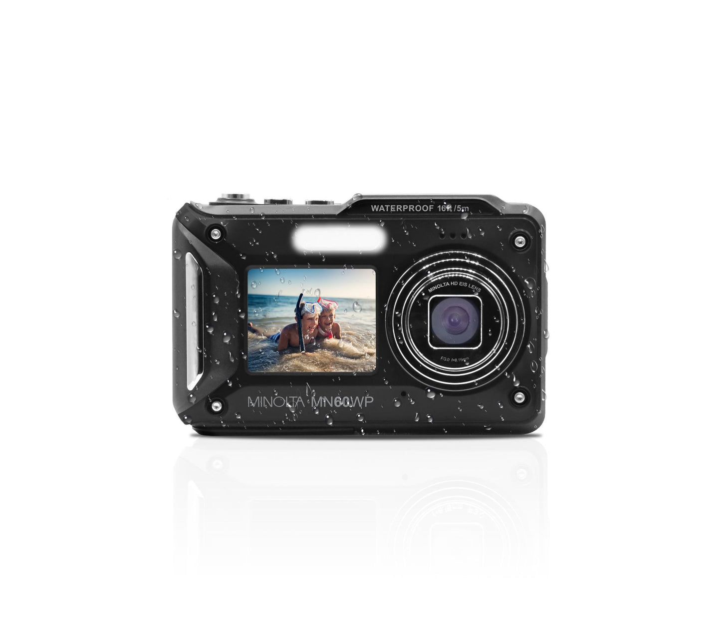 MN60WP 48MP / 4K Ultra HD Dual Screen Waterproof Camera