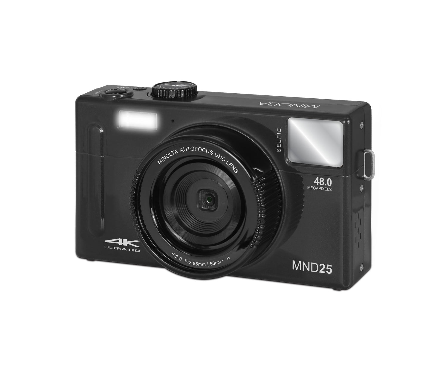 MND25 48 MP Autofocus / 4K Ultra HD Camera w/Selfie Mirror