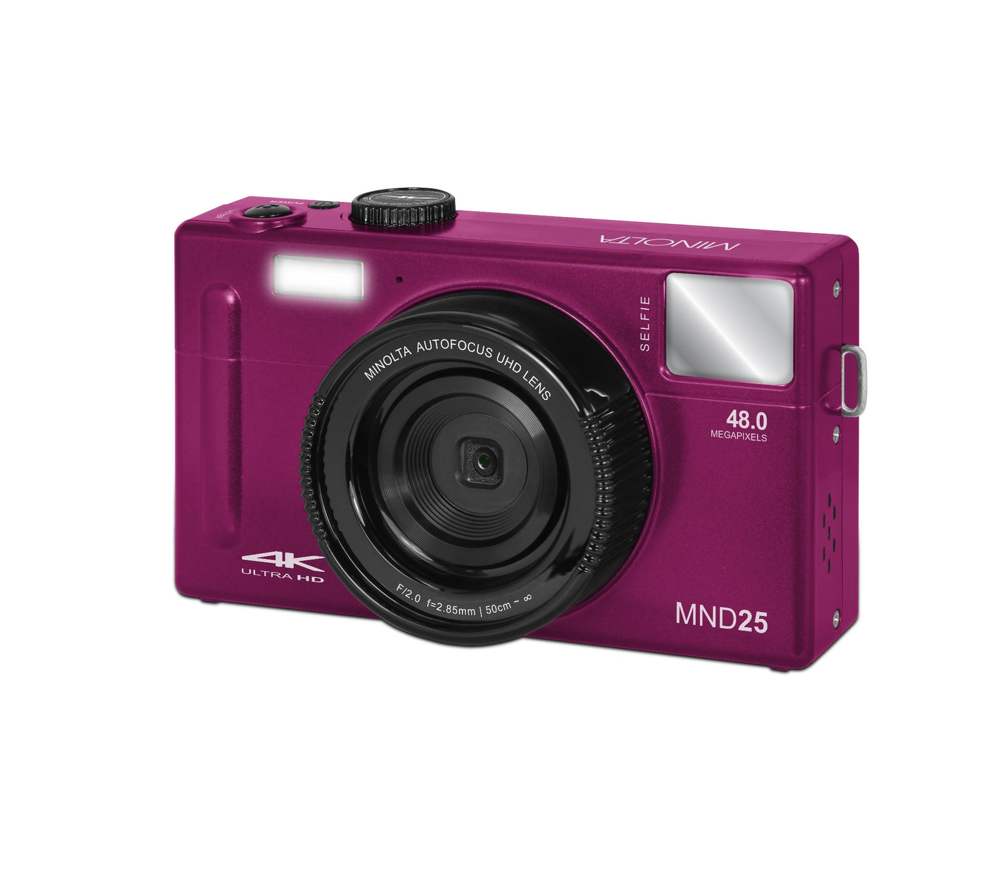 MND25 48 MP Autofocus / 4K Ultra HD Camera w/Selfie Mirror