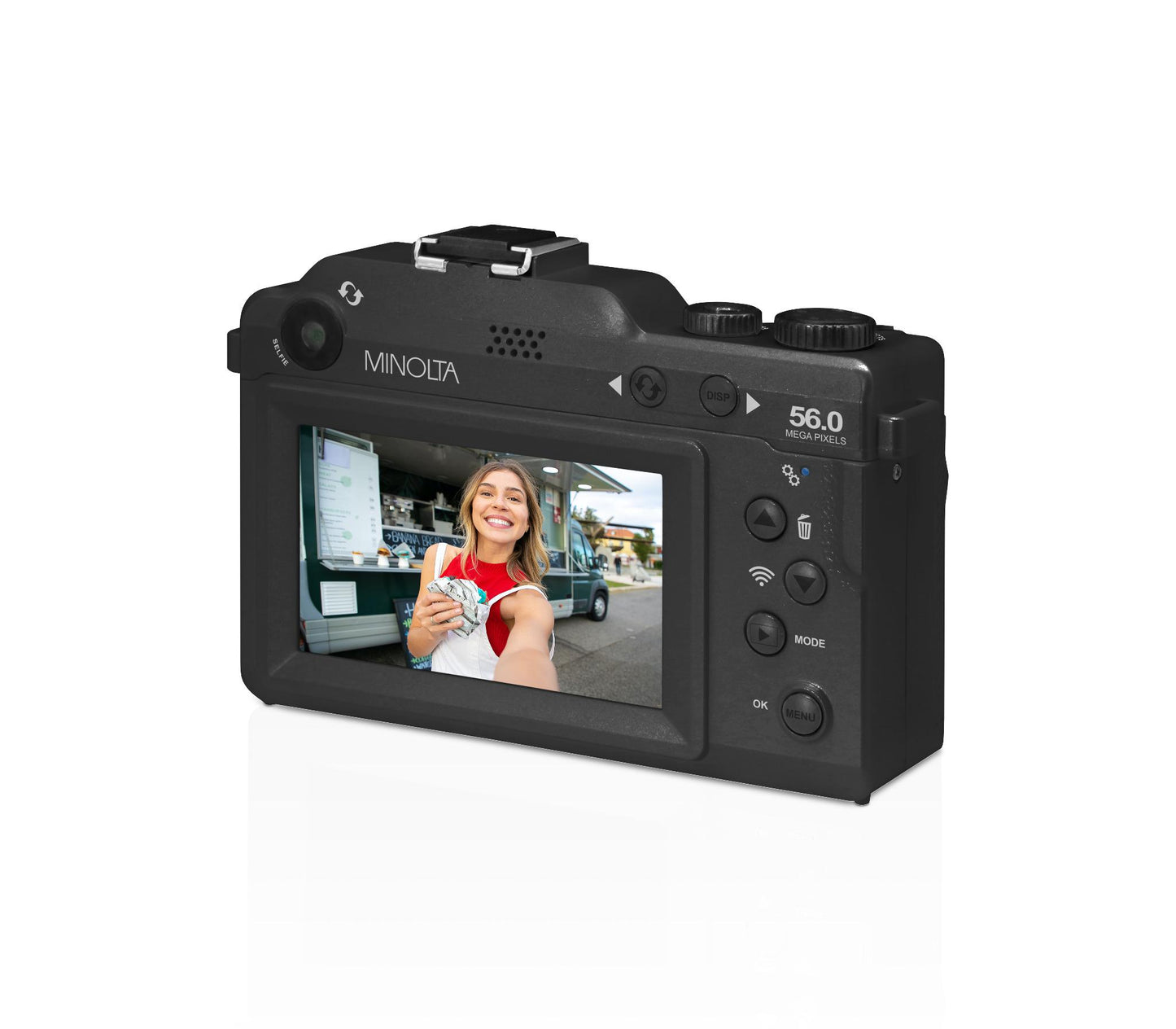 MND65 56 MP Autofocus / 4K60FPS Ultra HD Camera w/WiFi and Selfie Lens