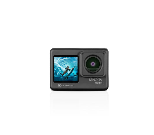 MNX5K1 5K Ultra HD Action Camcorder Kit with WiFi & Waterproof Housing