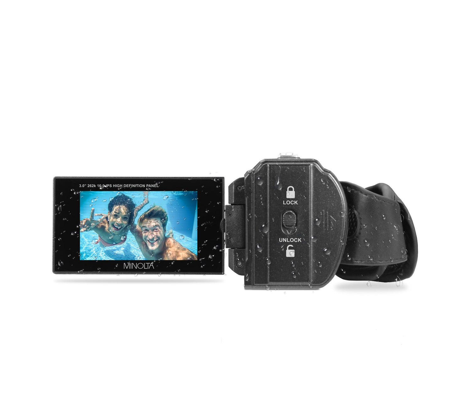 MN4K300WP 4K Ultra HD / 56 MP Waterproof Camcorder
