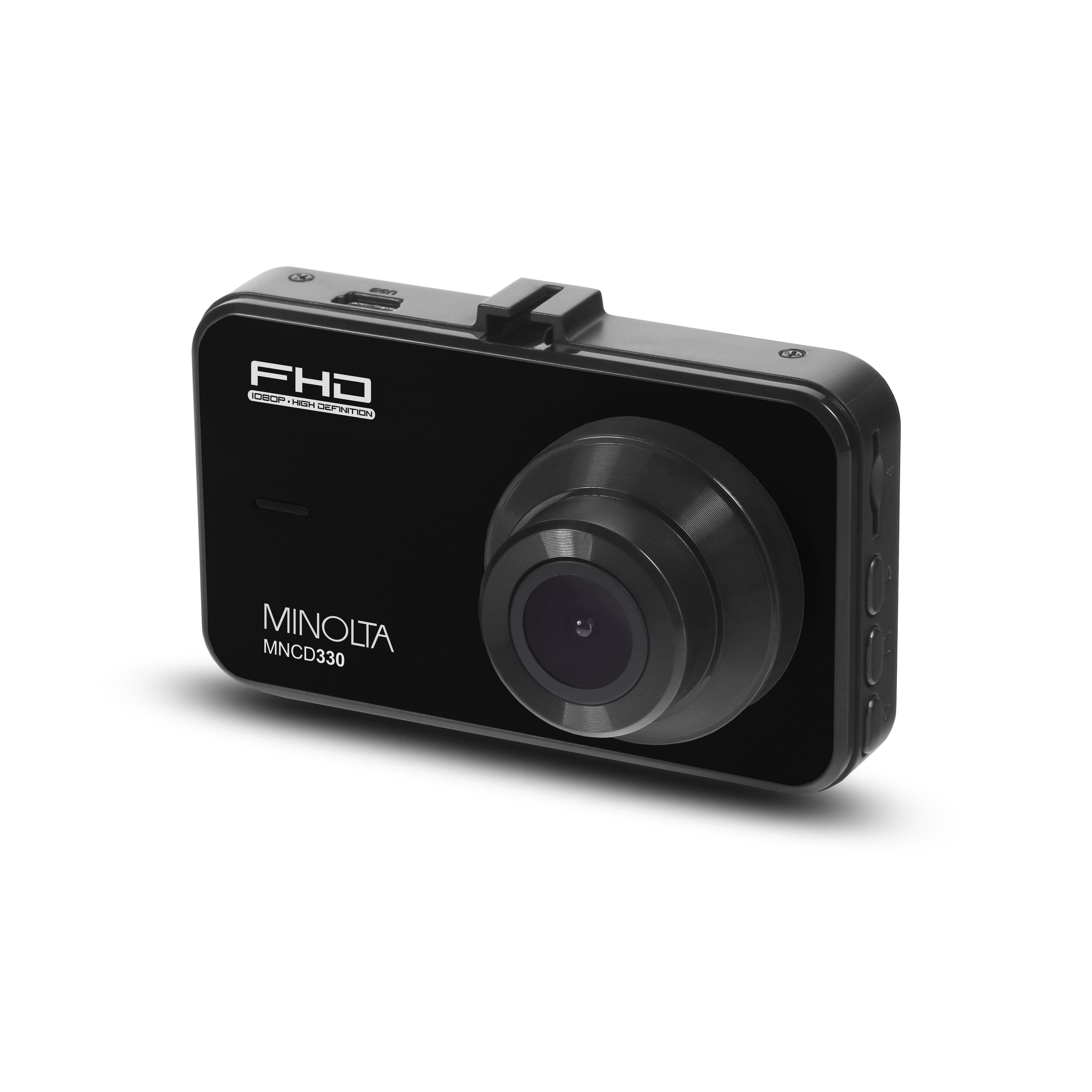 MNCD337N 2-Channel 1080P Dash Camera w/3.0 LCD & Interior Camera