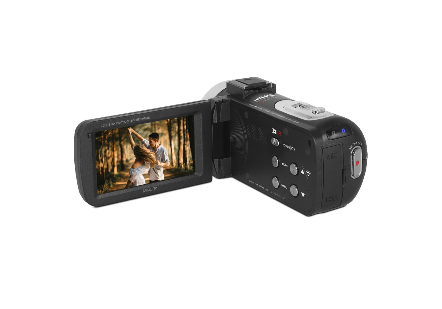 MN4K35NV - 4K Ultra HD IR Night Vision Camcorder