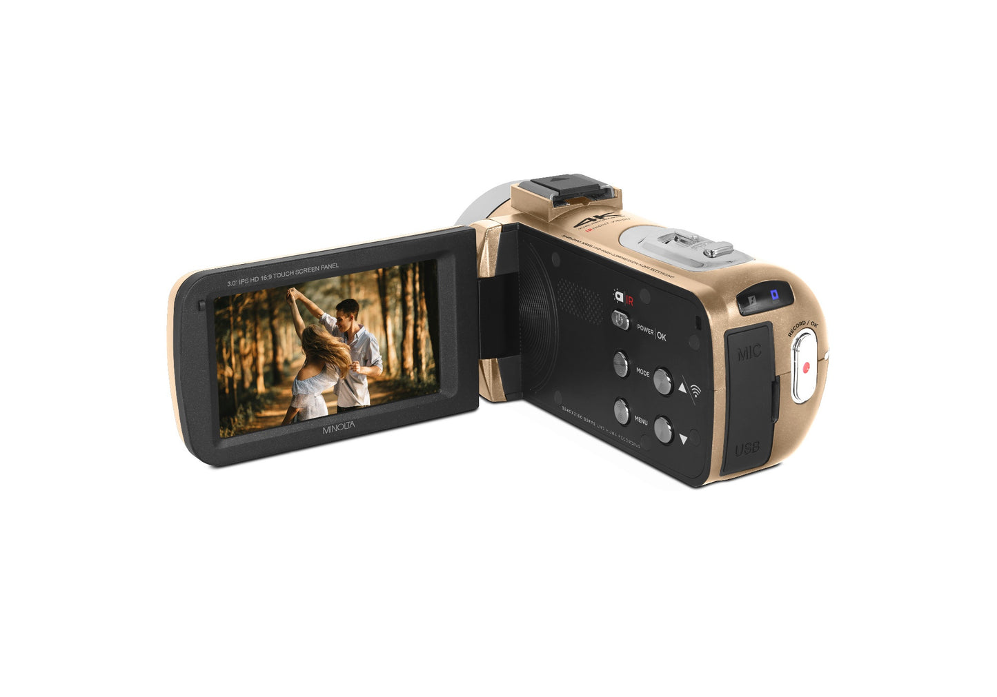 MN4K35NV - 4K Ultra HD IR Night Vision Camcorder