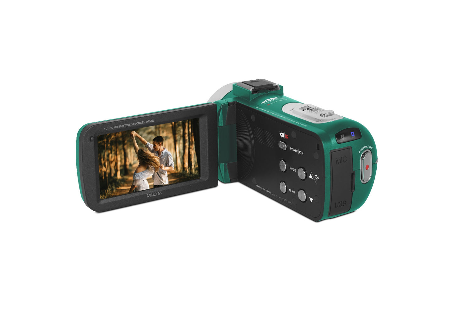 MN4K35NV - 4K Ultra HD IR Night Vision Camcorder