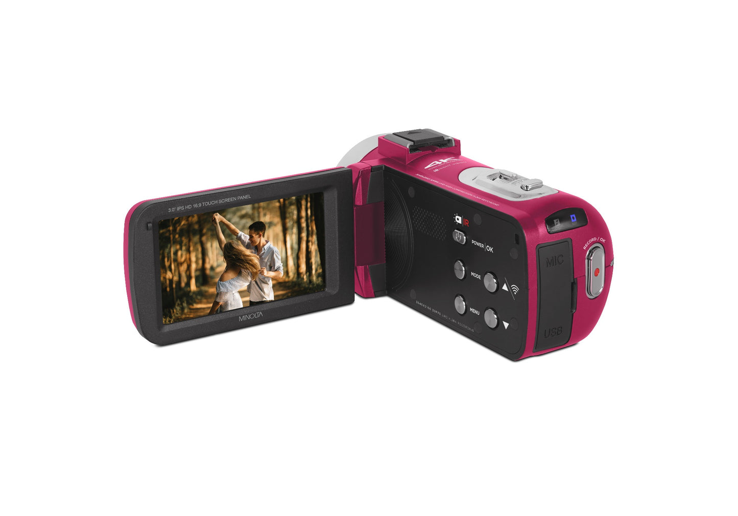 MN4K35NV - 4K Ultra HD IR Night Vision Camcorder
