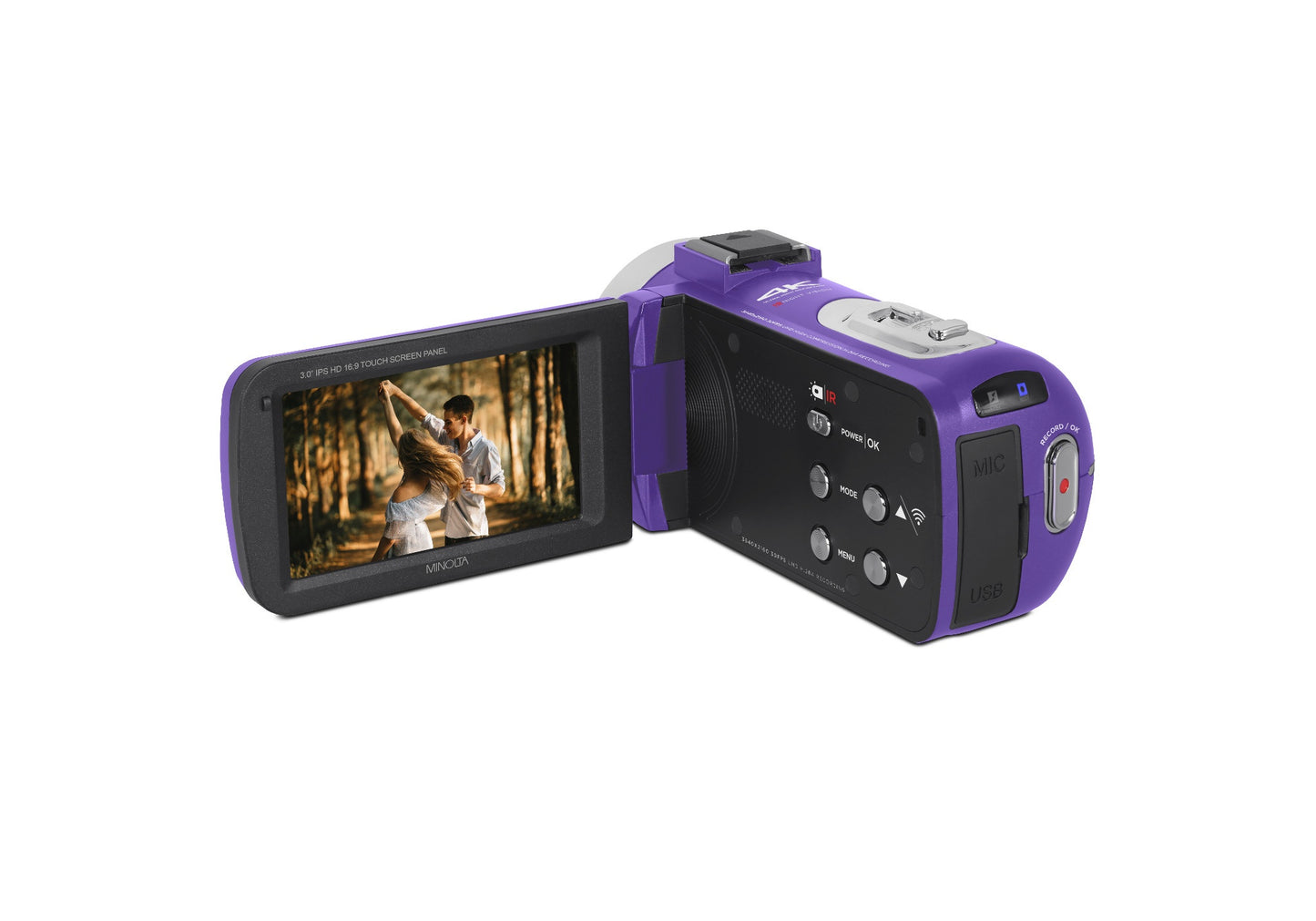 MN4K35NV - 4K Ultra HD IR Night Vision Camcorder