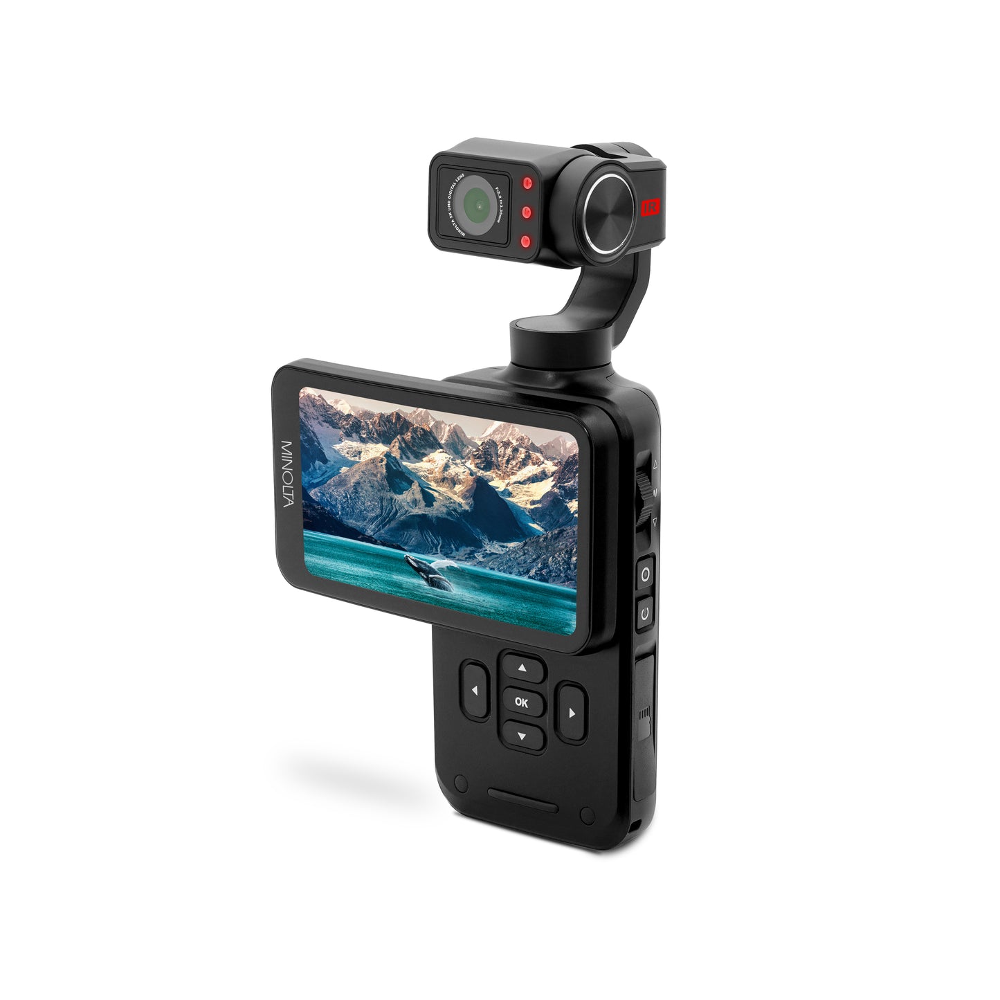MN5KG100 5K Ultra HD / 48 MP 3-Axis Motorized Gimbal Showtime Camcorder