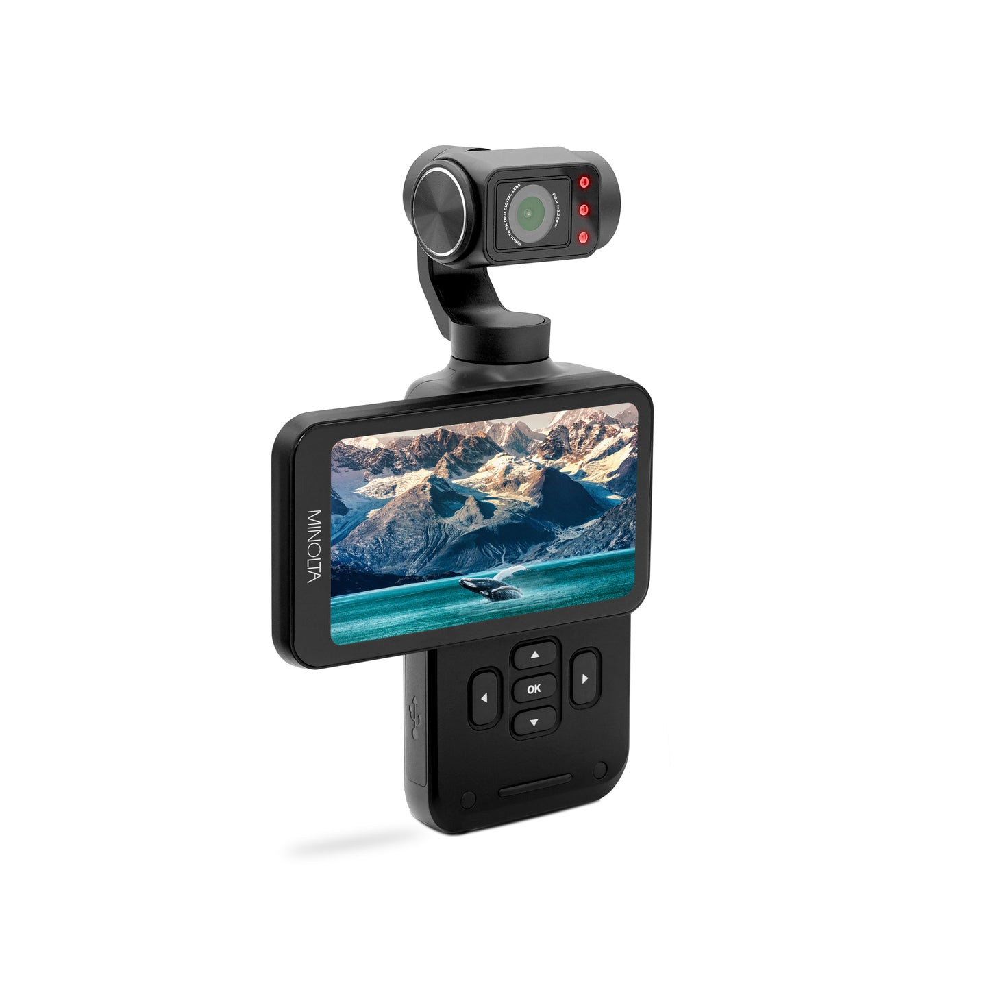 MN5KG100 5K Ultra HD / 48 MP 3-Axis Motorized Gimbal Showtime Camcorder