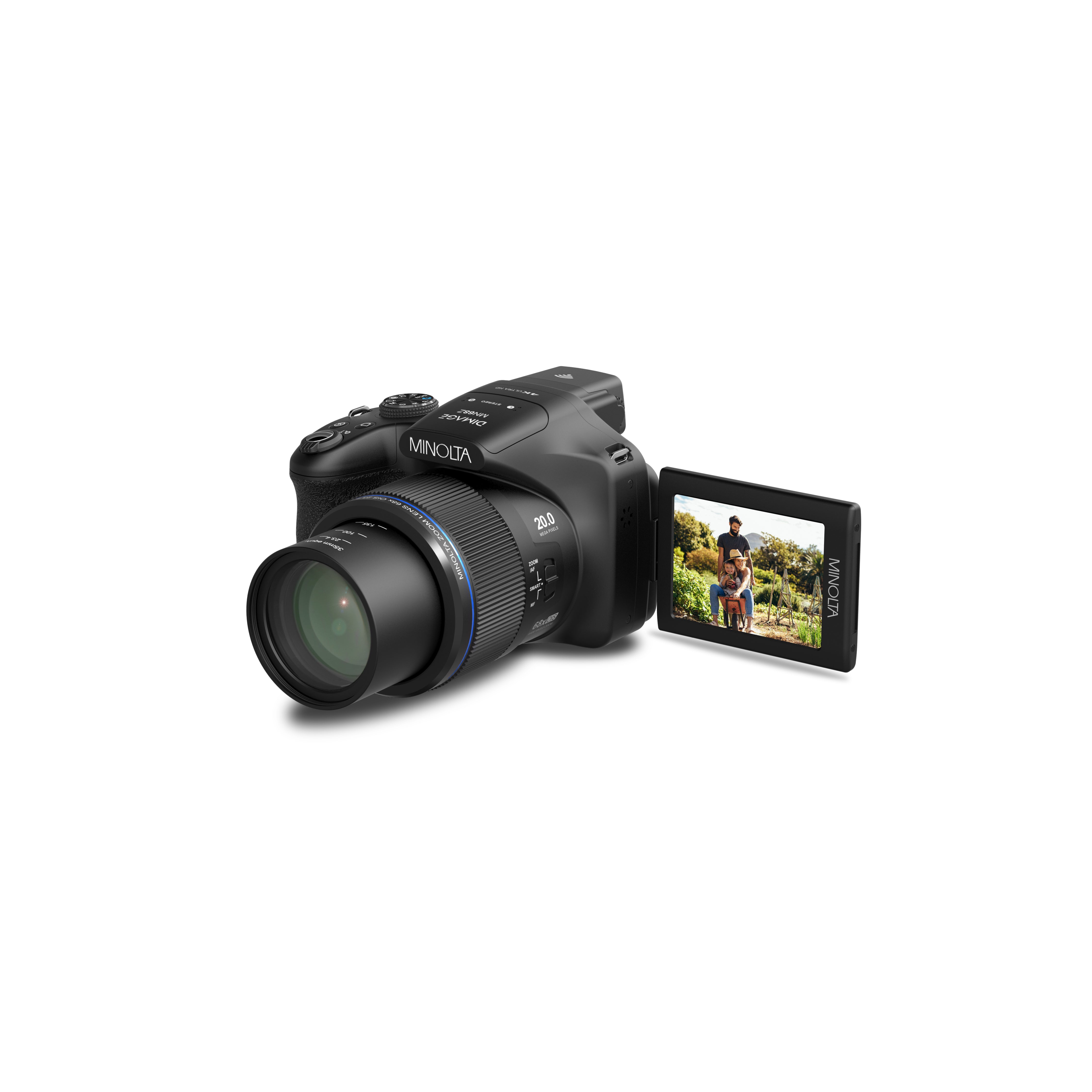 MN68Z 20MP / 4K Ultra HD / 68x Optical Zoom Bridge Camera – Shop