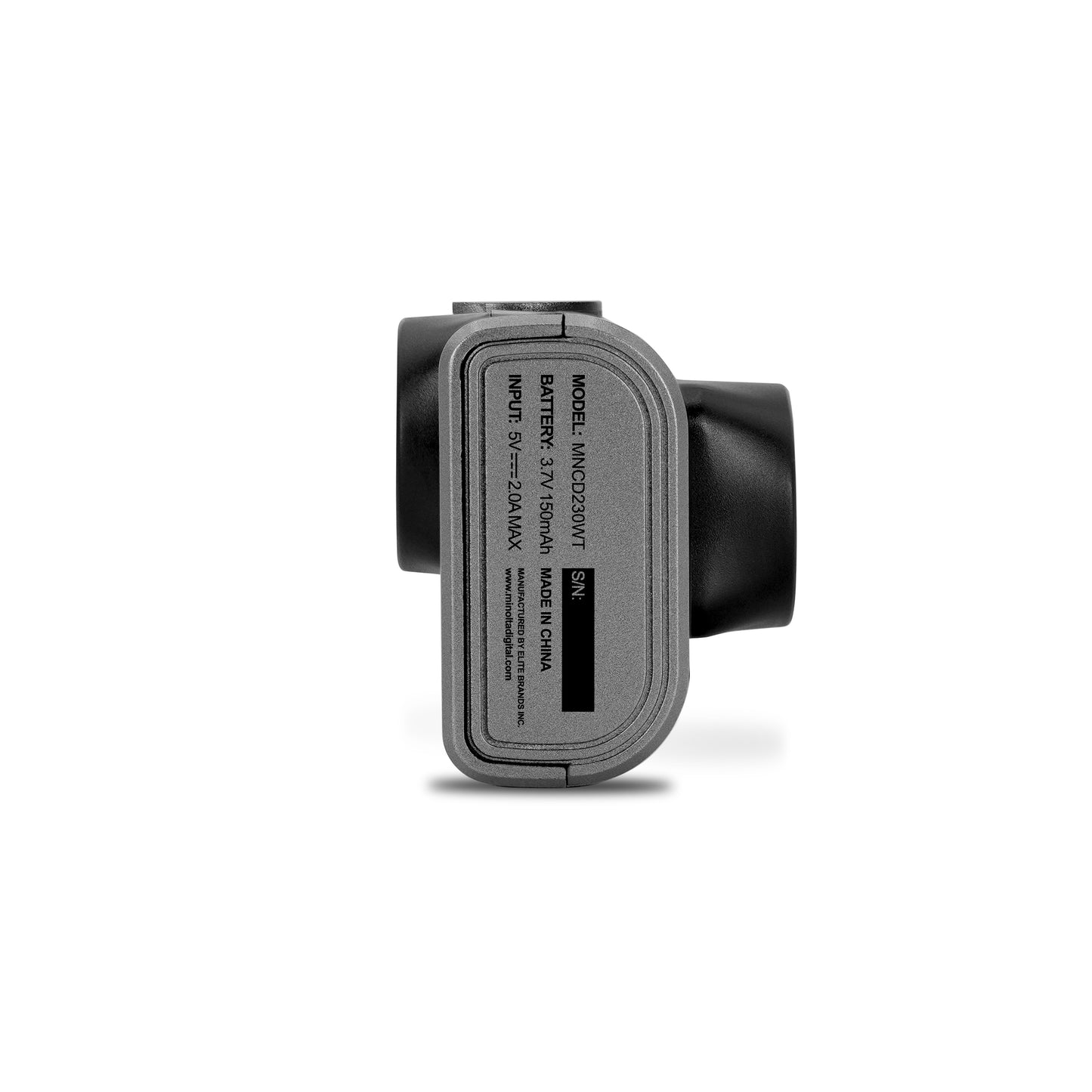 3VIEW® MNCD230WT 1080P Dash Camera w/3-Channel Recording with WiFi