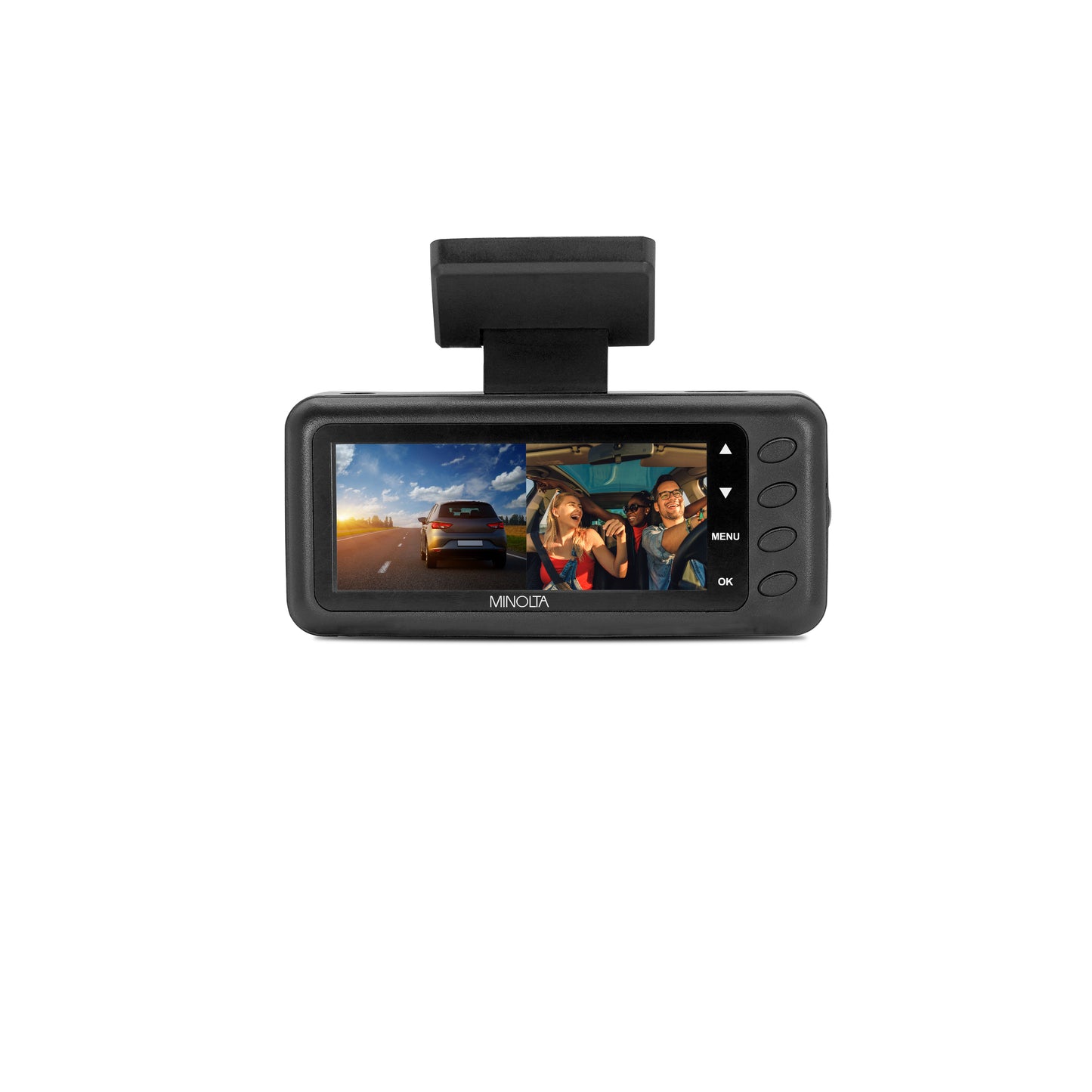 2VIEW® MNCD340WN 2-Channel 1080P Dash Camera w/3.2" LCD & WiFi