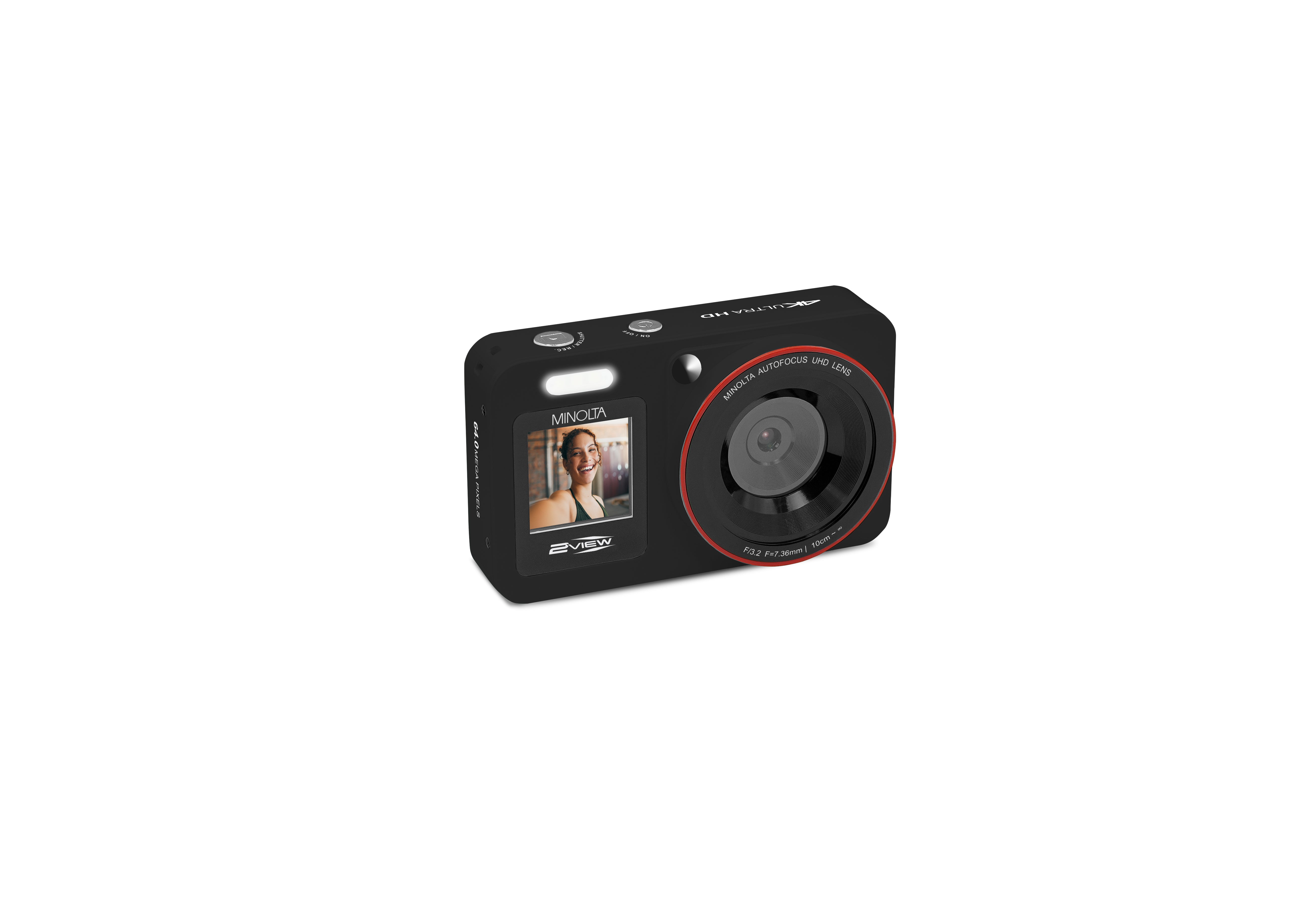 2VIEW® MND33 64MP 4K UHD Dual Screen Camera – Shop Minolta Cameras