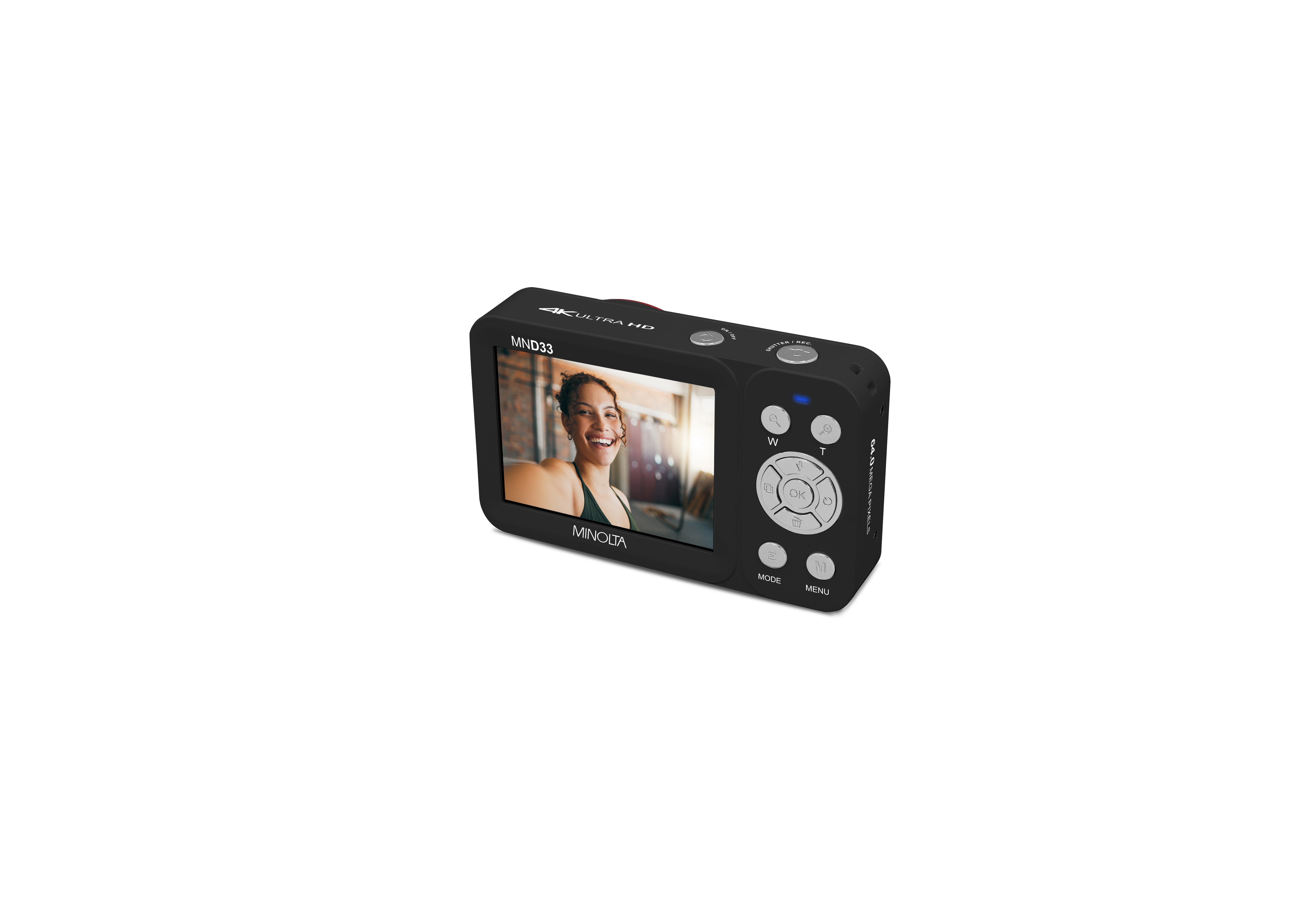 2VIEW® MND33 64MP 4K UHD Dual Screen Camera – Shop Minolta Cameras
