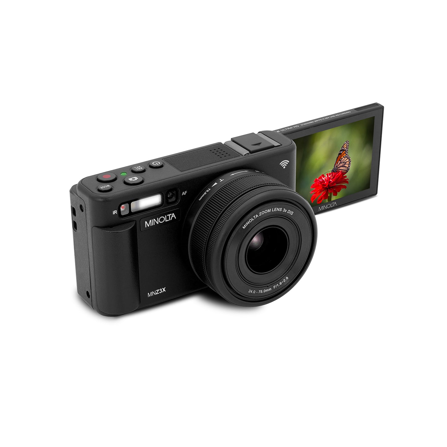 MNZ3X 72MP Camera w/24mm - 75mm Optical Zoom