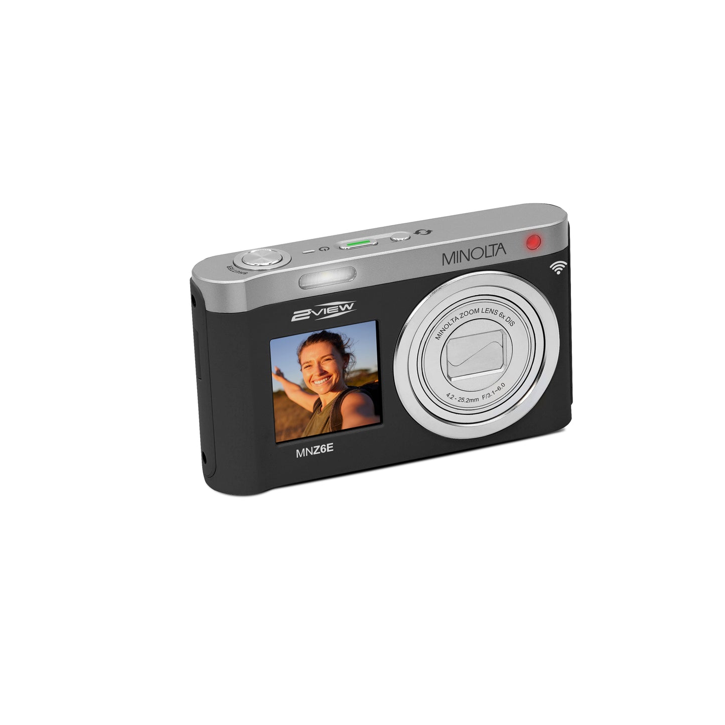 MNZ6E 64MP / 4K Ultra HD / Dual Screen Compact Camera