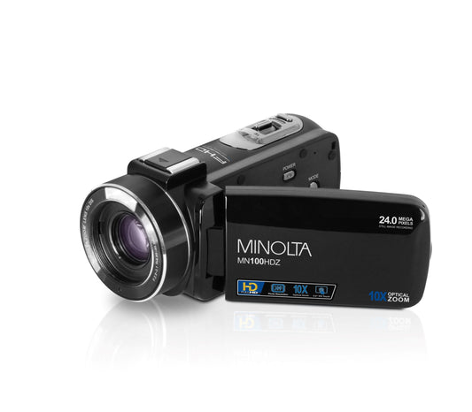 MN100HDZ 1080P HD Camcorder w/10x Optical Zoom
