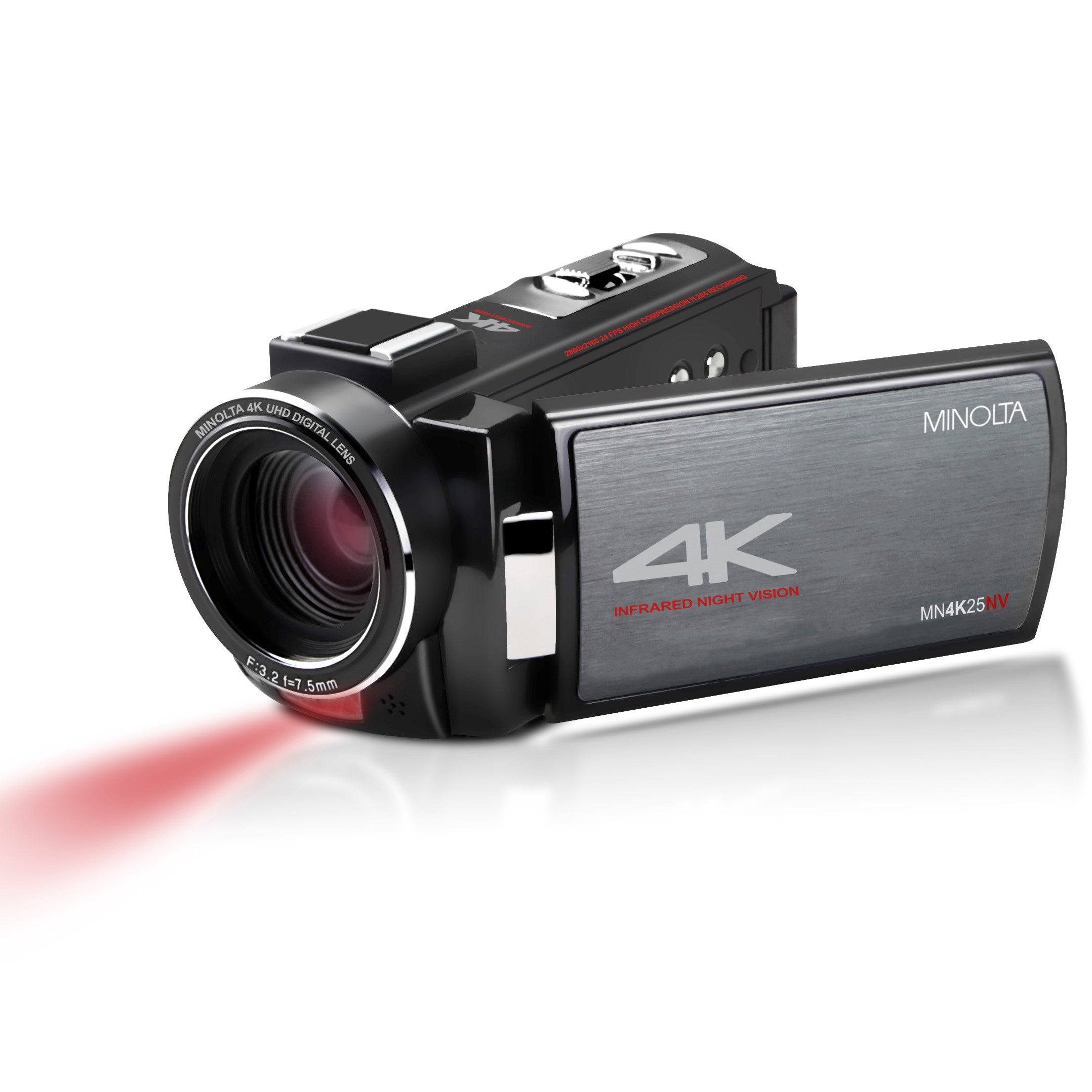 MN4K25NV 4K Ultra HD IR Night Vision Camcorder – Shop Minolta Cameras
