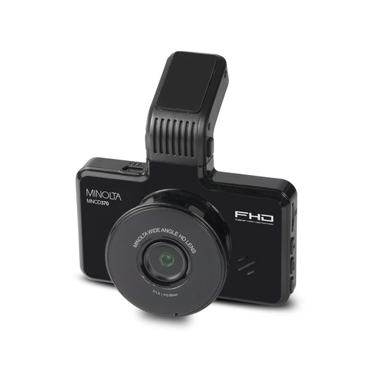 MNCD370 1080p Full HD Dash Camera w/3.0" LCD Monitor